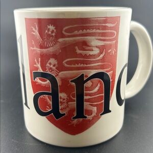 Starbucks 2002 City Collector Series England Mug- Coat of arms